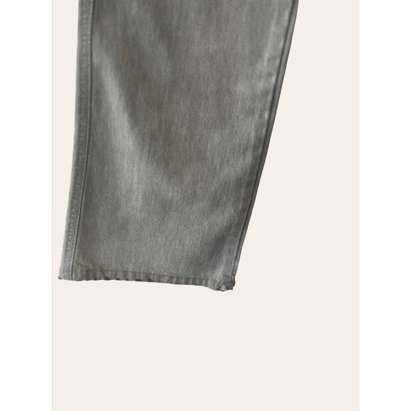 Diesel Gray Low Rise Straight Leg Denim Jeans Size 25 - Picture 6 of 8